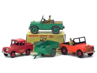 Lot 556 - DINKY TOYS (GB) (4)
