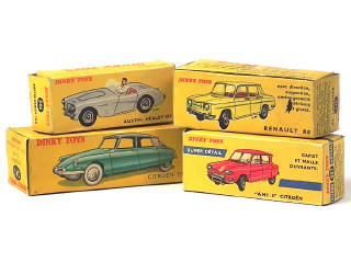 Lot 781 - DINKY TOYS (FRANCE) (4)