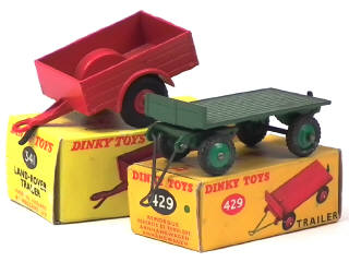 Lot 594 - DINKY TOYS (GB) (2)