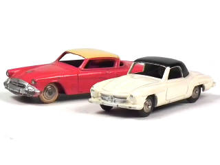 Lot 740 - DINKY TOYS (FRANCE) (2)