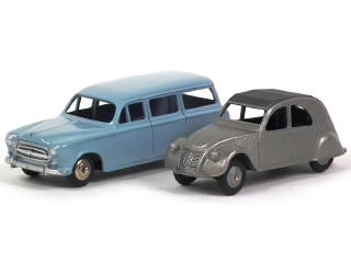 Lot 691 - DINKY TOYS (FRANCE) (2)