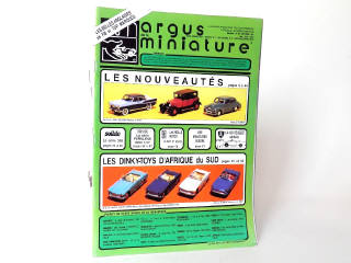 Lot 250 - ARGUS DE LA MINIATURE (FRANCE) (20)