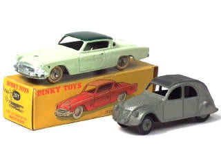 Lot 575 - DINKY TOYS (FRANCE) (2)