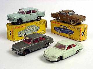 Lot 258 - DINKY TOYS (FRANCE) (4)