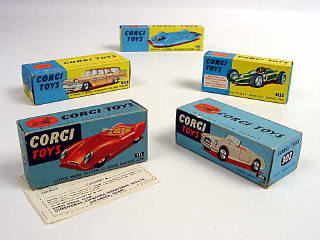 Lot 622 - CORGI TOYS (GB) (5)