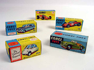 Lot 623 - CORGI TOYS (GB) (5)