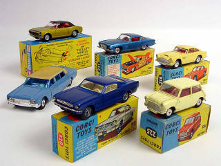 Lot 614 - CORGI TOYS (GB) (6)