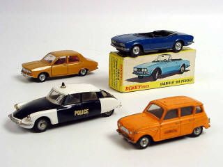 Lot 299 - DINKY TOYS FRANCE (4)