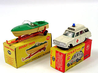 Lot 827 - DINKY TOYS GB (2)