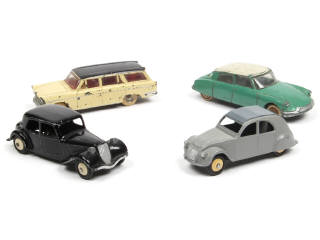 Lot 431 - DINKY TOYS (FRANCE) (4)
