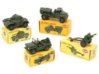 Lot 456 - DINKY TOYS (GB) (4)