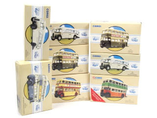 Lot 311 - CORGI TOYS (GB) (8)