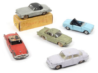 Lot 484 - DINKY TOYS (FRANCE) (5)