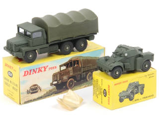Lot 604 - DINKY TOYS (FRANCE) (2)