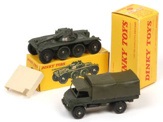 Lot 607 - DINKY TOYS (FRANCE) (2)