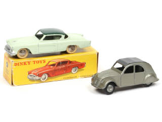 Lot 424 - DINKY TOYS (FRANCE) (2)