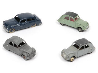 Lot 424 - DINKY TOYS (FRANCE) (4)