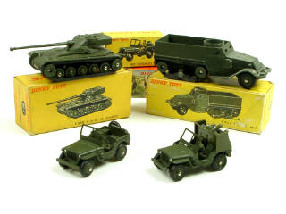 Lot 746 - DINKY TOYS (FRANCE) (4)