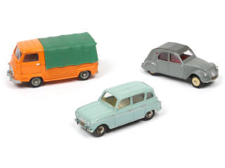 Lot 332 - DINKY TOYS (FRANCE) (3)