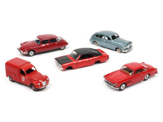Lot 327 - DINKY TOYS (FRANCE) (5)