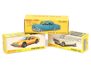 Lot 296 - DINKY TOYS (FRANCE) (3)