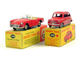 Lot 611 - DINKY TOYS GB (2)