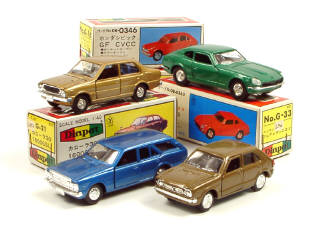 Lot 344 - YONEZAWA TOYS DIAPET (JAPAN) (4)
