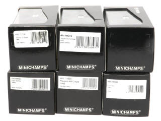 Lot 189 - MINICHAMPS (ALLEMAGNE) (6)