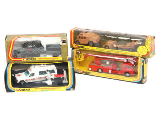 Lot 270 - CORGI TOYS (GB) (4)