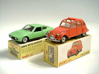 Lot 673 - DINKY TOYS (FRANCE) (2)