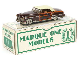 Lot 124 - MARQUE ONE MODELS (GB) (1)