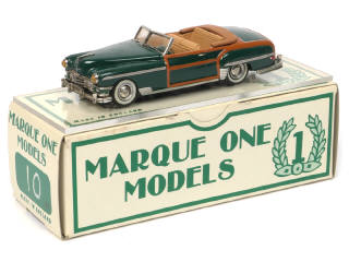 Lot 126 - MARQUE ONE MODELS (GB) (1)