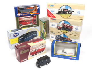 Lot 236 - CORGI TOYS (GB) (9)