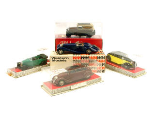 Lot 121 - WESTERN MODELS & DUBRAY (5)