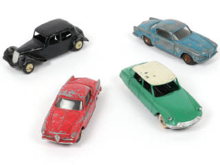 Lot 210 - DINKY TOYS (FRANCE) (4)