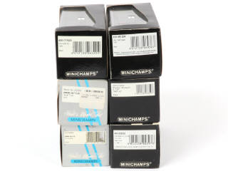 Lot 53 - MINICHAMPS (ALLEMAGNE) (6)