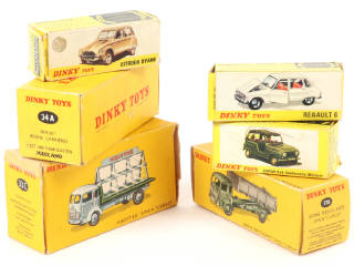 Lot 123 - DINKY TOYS (FRANCE) (6)