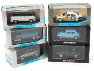 Lot 43 - MINICHAMPS (ALLEMAGNE) (6)