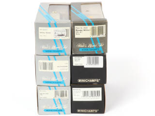Lot 43 - MINICHAMPS (ALLEMAGNE) (6)