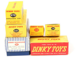 Lot 58 - DINKY TOYS (GB) (6)