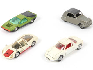 Lot 224 - DINKY TOYS (FRANCE) (4)