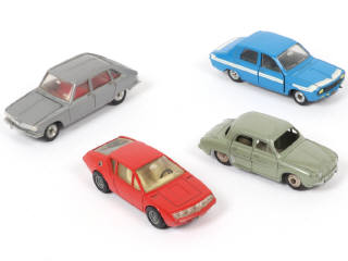 Lot 219 - DINKY TOYS (FRANCE) (4)