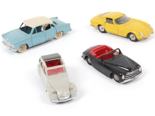 Lot 220 - DINKY TOYS (FRANCE) (4)