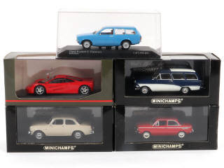 Lot 173 - MINICHAMPS (5)