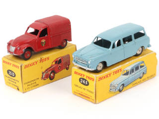 Lot 221 - DINKY TOYS (FRANCE) (2)
