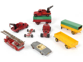 Lot 268 - DINKY TOYS (FRANCE) (9)