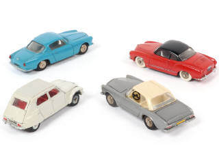 Lot 355 - DINKY TOYS (FRANCE) (4)
