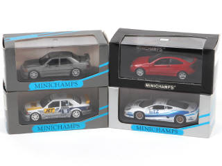 Lot 217 - MINICHAMPS (ALLEMAGNE) (4)