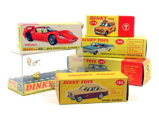 Lot 541 - DINKY TOYS GB (6)