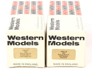 Lot 291 - WESTERN MODELS (GB) (2)